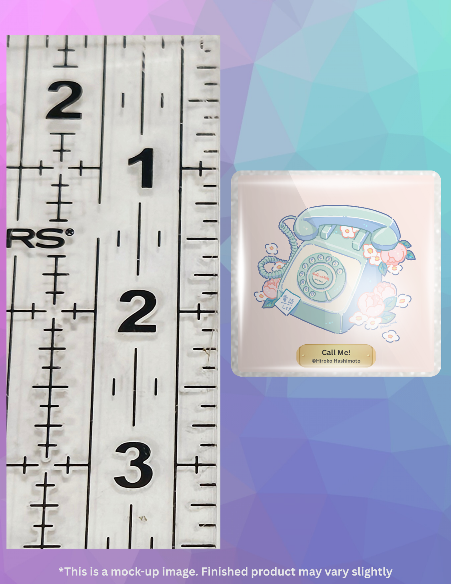 Call Me! by ©Hiroko Hashimoto Limited Edition Coverminder