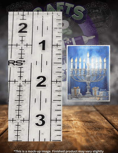"Festival of Lights The Hanukkah Menorah and Gifts" by ©Auclair Studio Premium Accessories for Diamond Painting