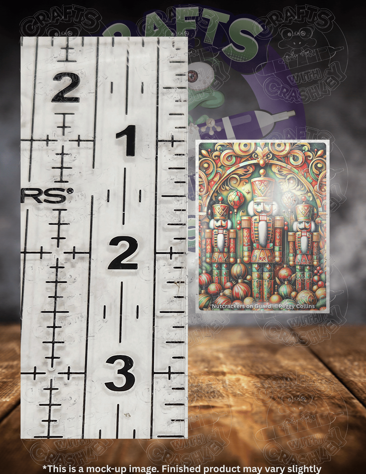 "Nutcrackers on Guard" by ©Peggy Collins Premium Accessories for Diamond Painting