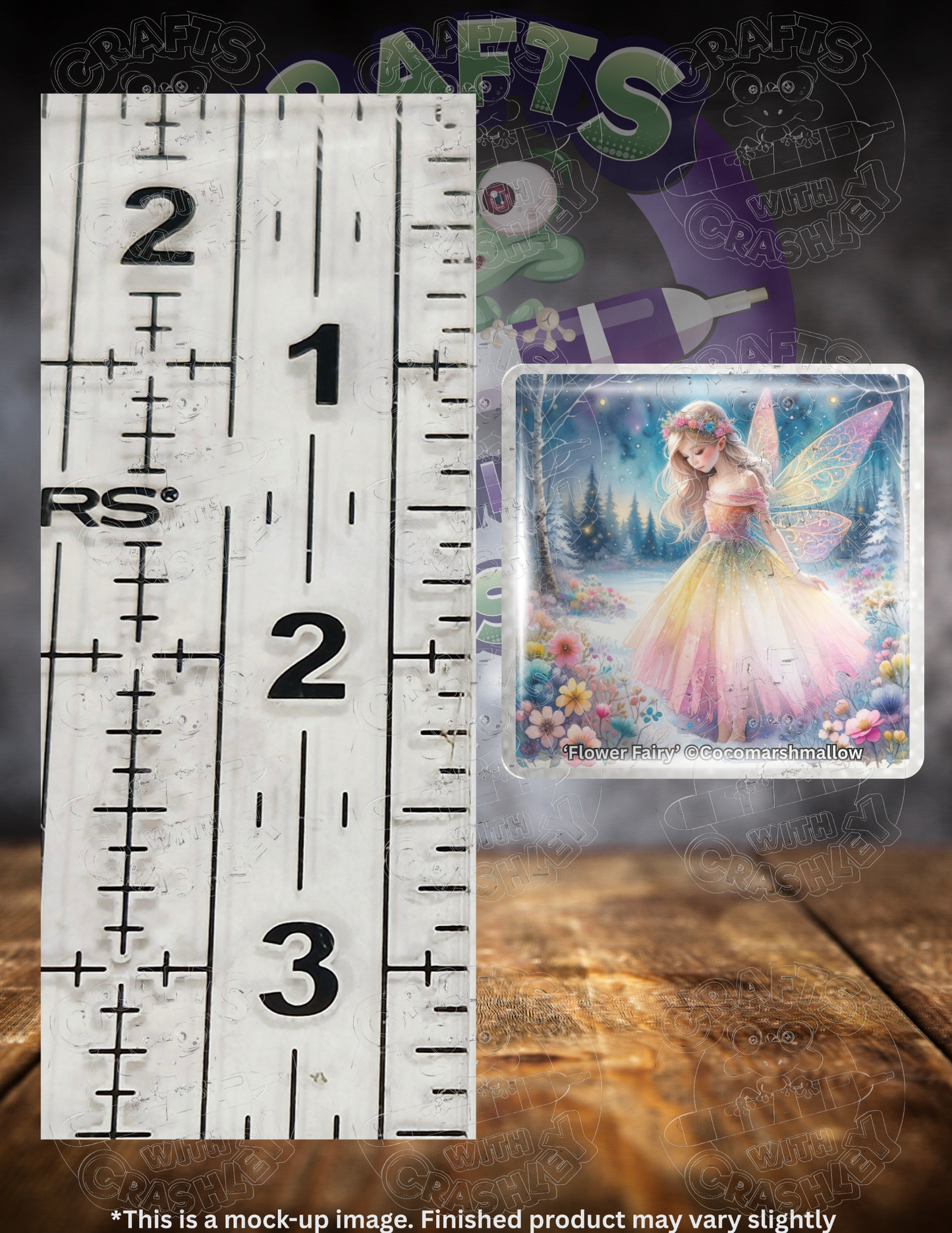 "Flower Fairy" by ©Cocomarshmallow Premium Accessories for Diamond Painting