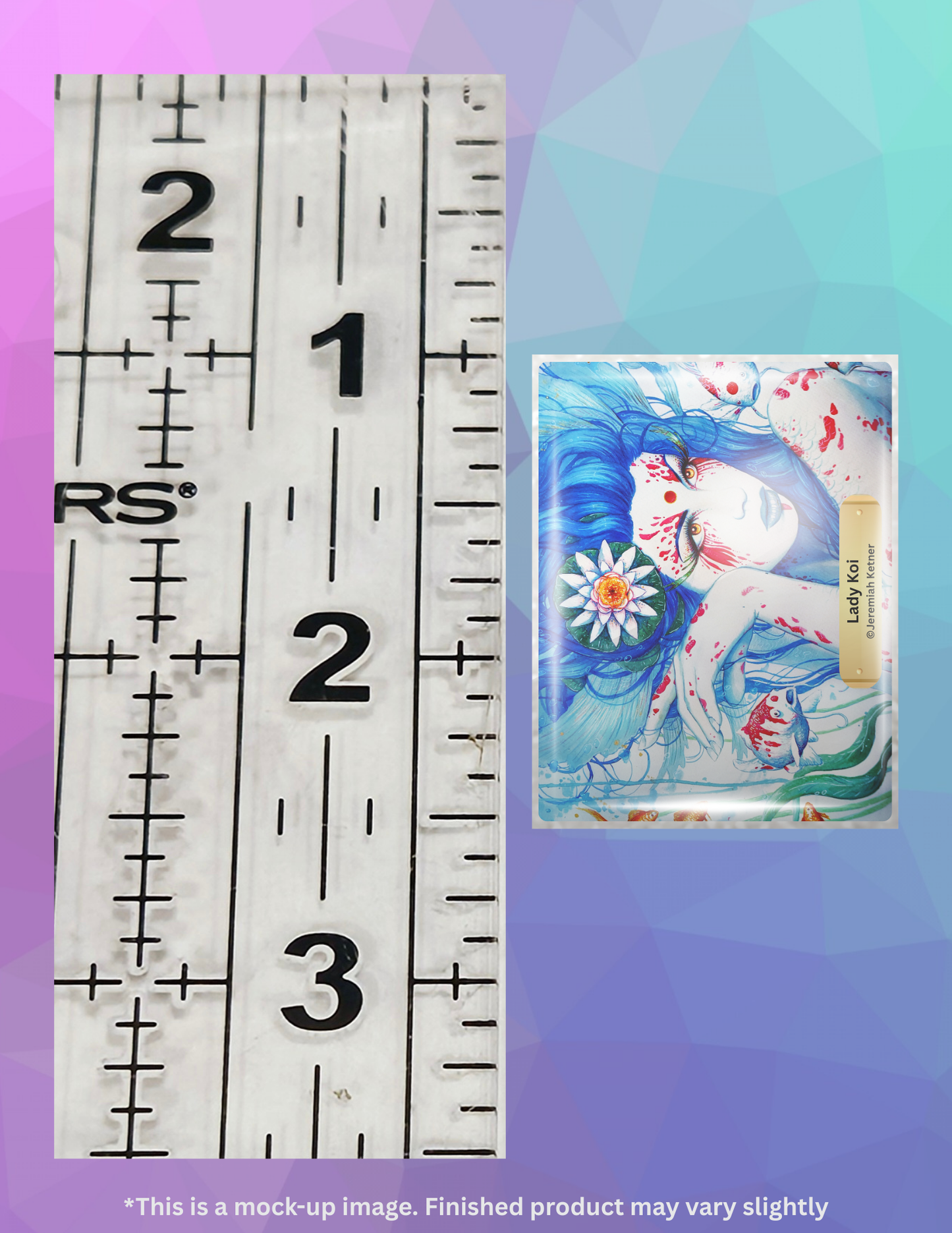 Lady Koi By ©JoJoes Art Limited Edition Coverminder