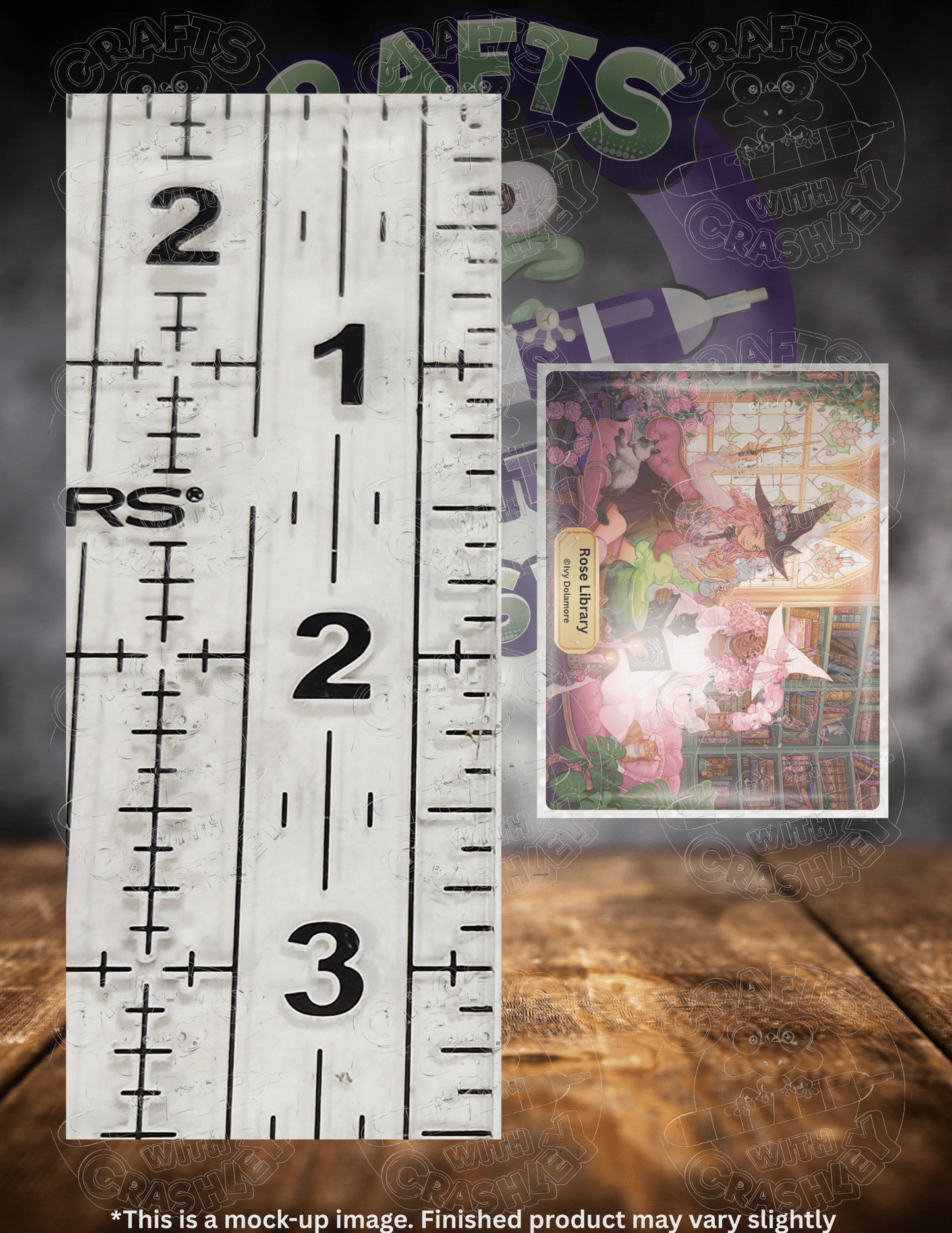 "Rose Library" by ©Ivy Dolamore Premium Accessories for Diamond Painting