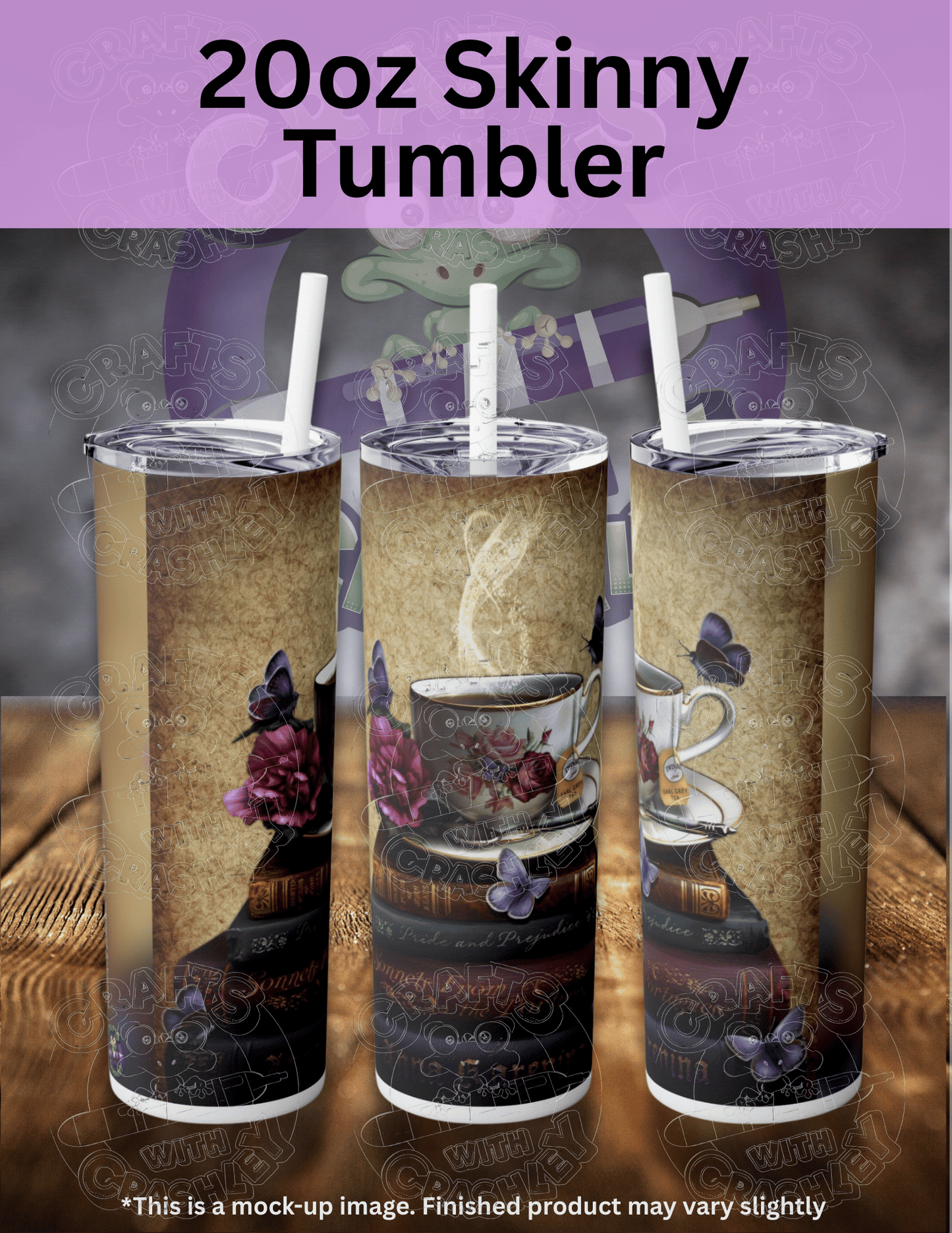 "Tea & Books" by ©Brigid Ashwood Premium Accessories for Diamond Painting