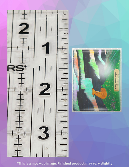 Foxy Neon Night By ©Courtney Lyons Limited Edition Coverminder