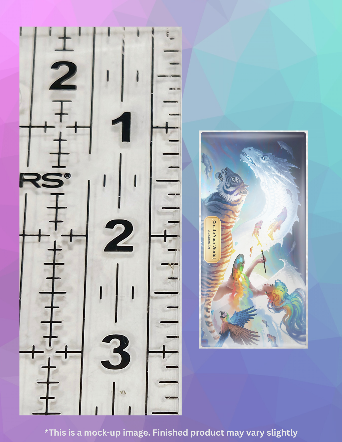 Create Your World by ©JoJoes Art Limited Edition Coverminder