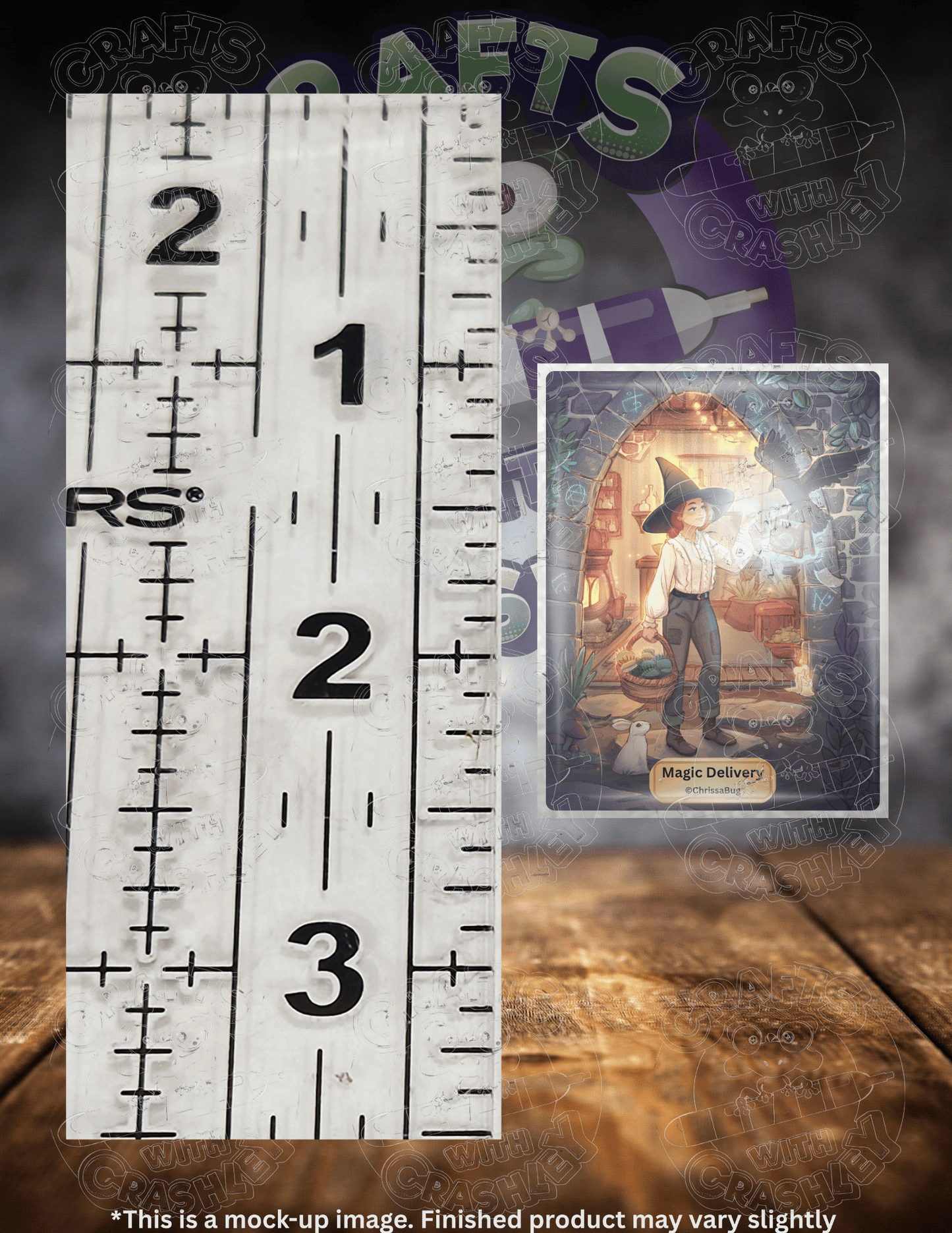 "Magic Delivery" by ©ChrissaBug Premium Accessories for Diamond Painting