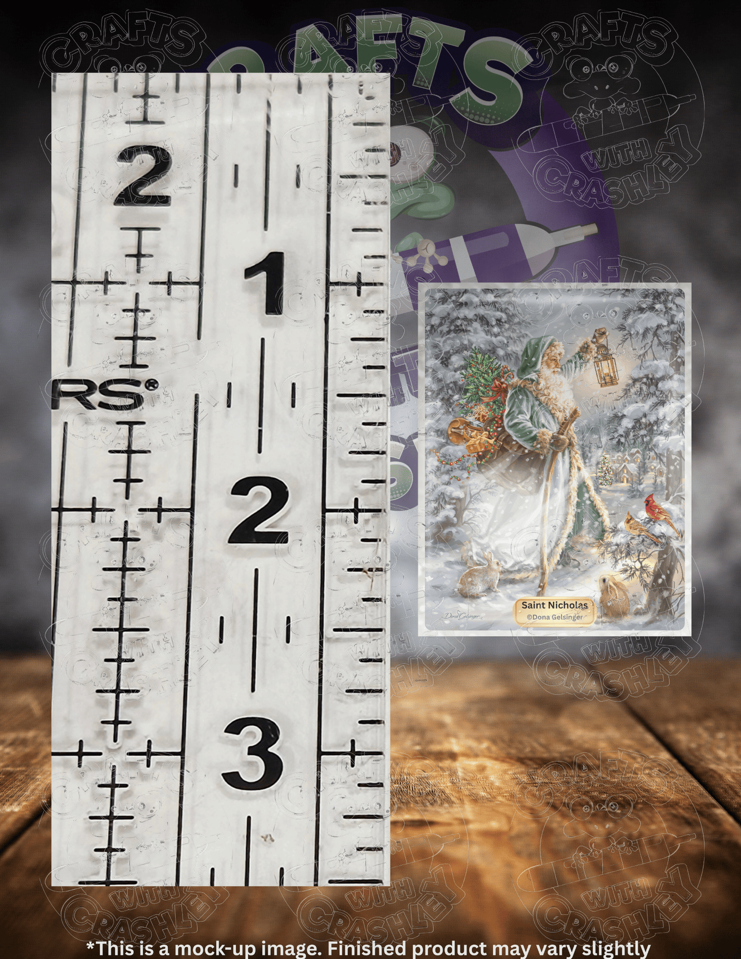 "Saint Nicholas" by ©Dona Gelsinger Premium Accessories for Diamond Painting