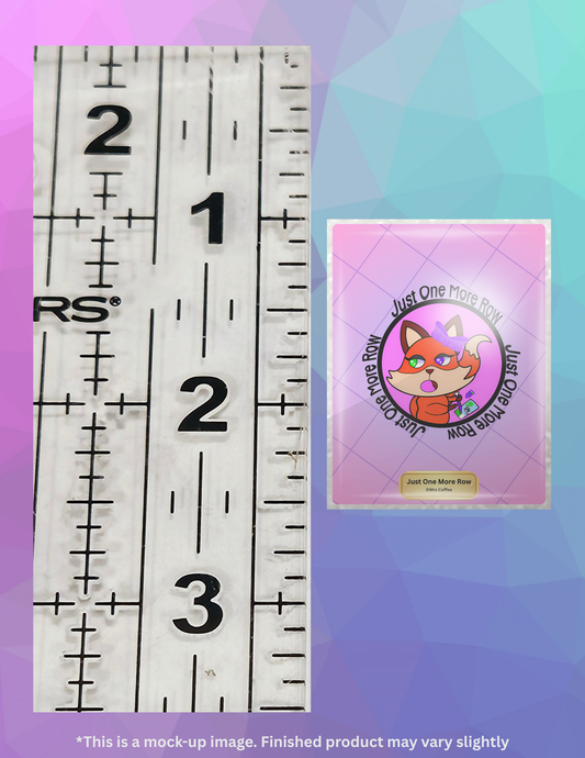 Just One More Row by ©Mrs Coffee Limited Edition Coverminder