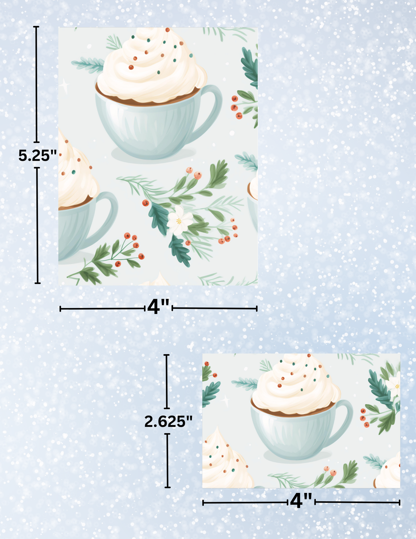 "Holiday Cocoa" Decorative Diamond Painting Release Papers