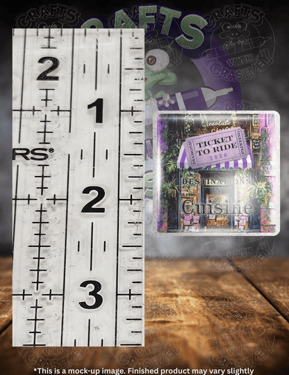 "Ticket to Ride 2026 Chocolatery" Premium Accessories for Diamond Painting