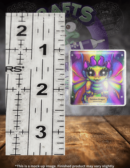 "Rainbow Dragon" by ©Emma Casey Premium Accessories for Diamond Painting