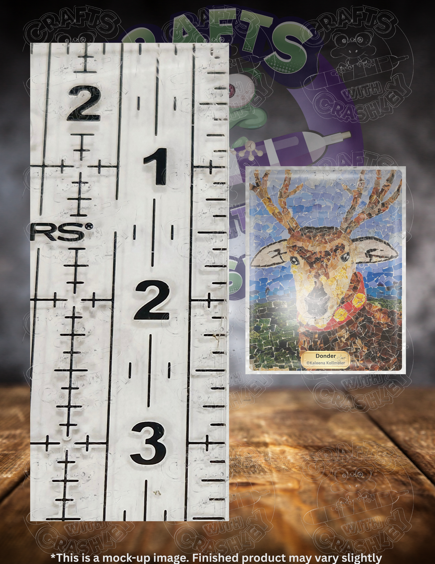 "Donder" by ©Kaleena Kollmeier Premium Accessories for Diamond Painting