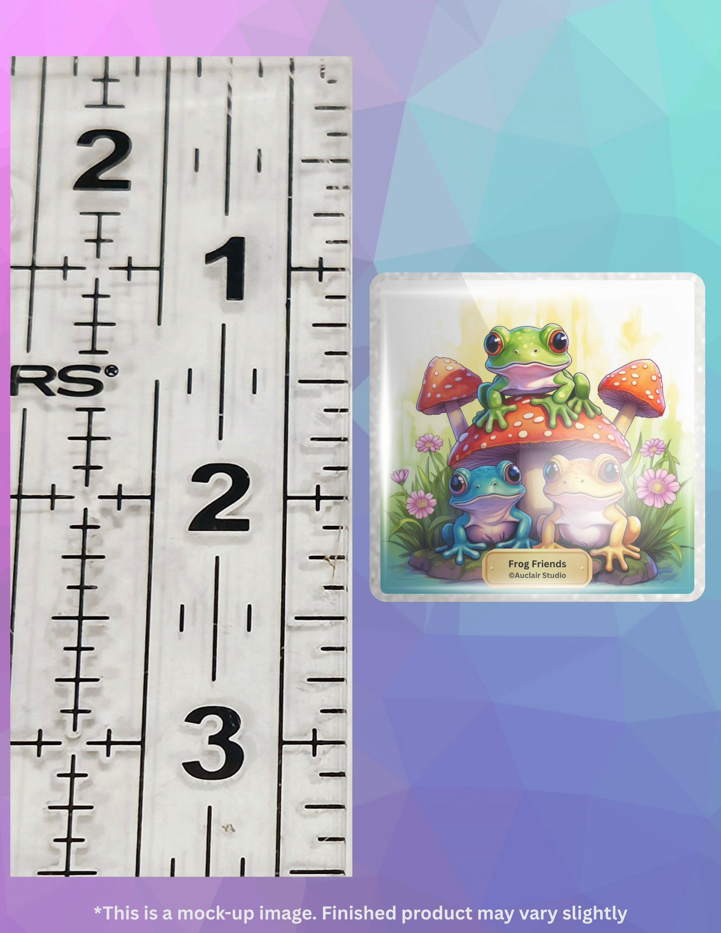 Frog Friends by ©Auclair Studio Limited Edition Coverminder