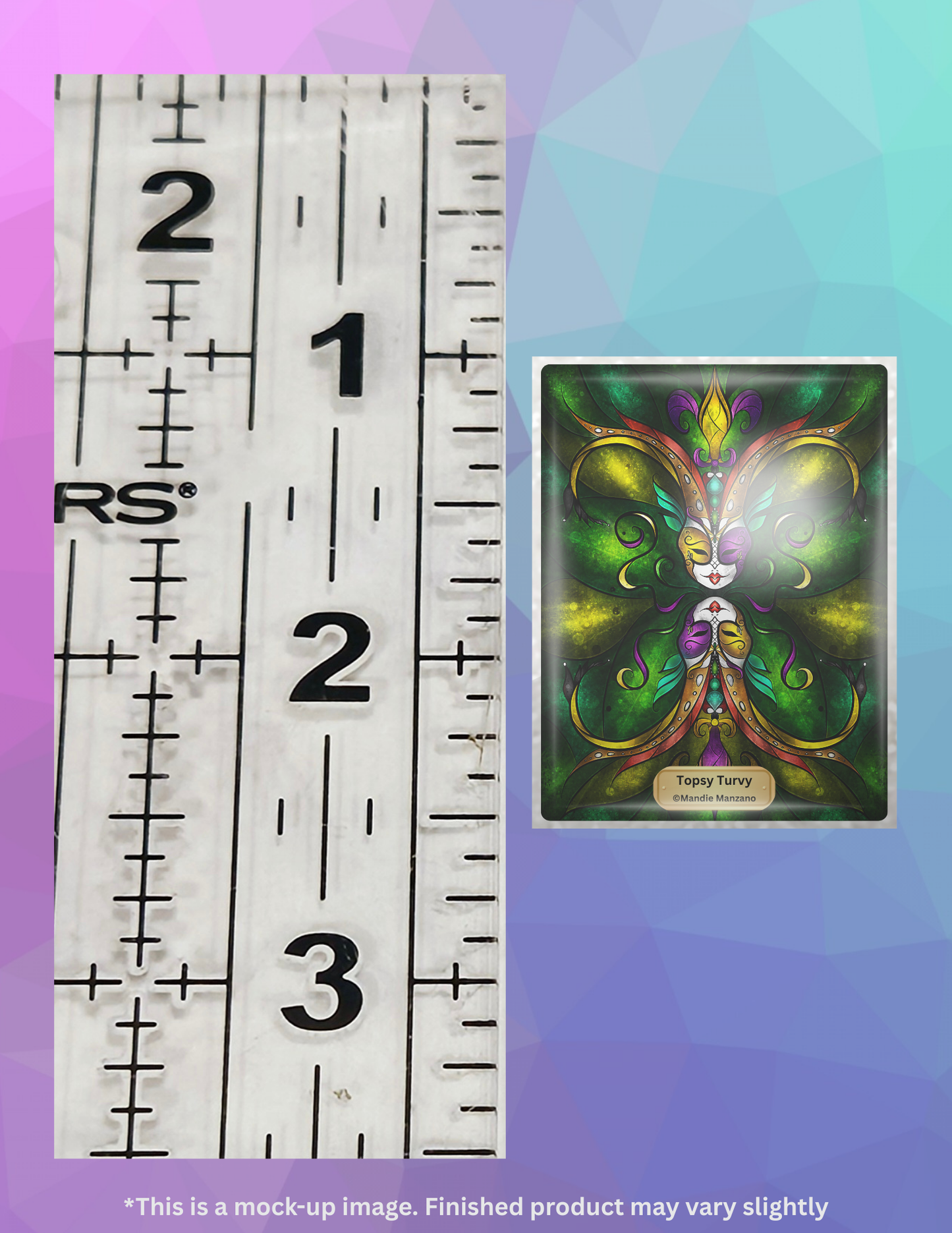 Topsy Turvy by ©Mandie Manzano Limited Edition Coverminder