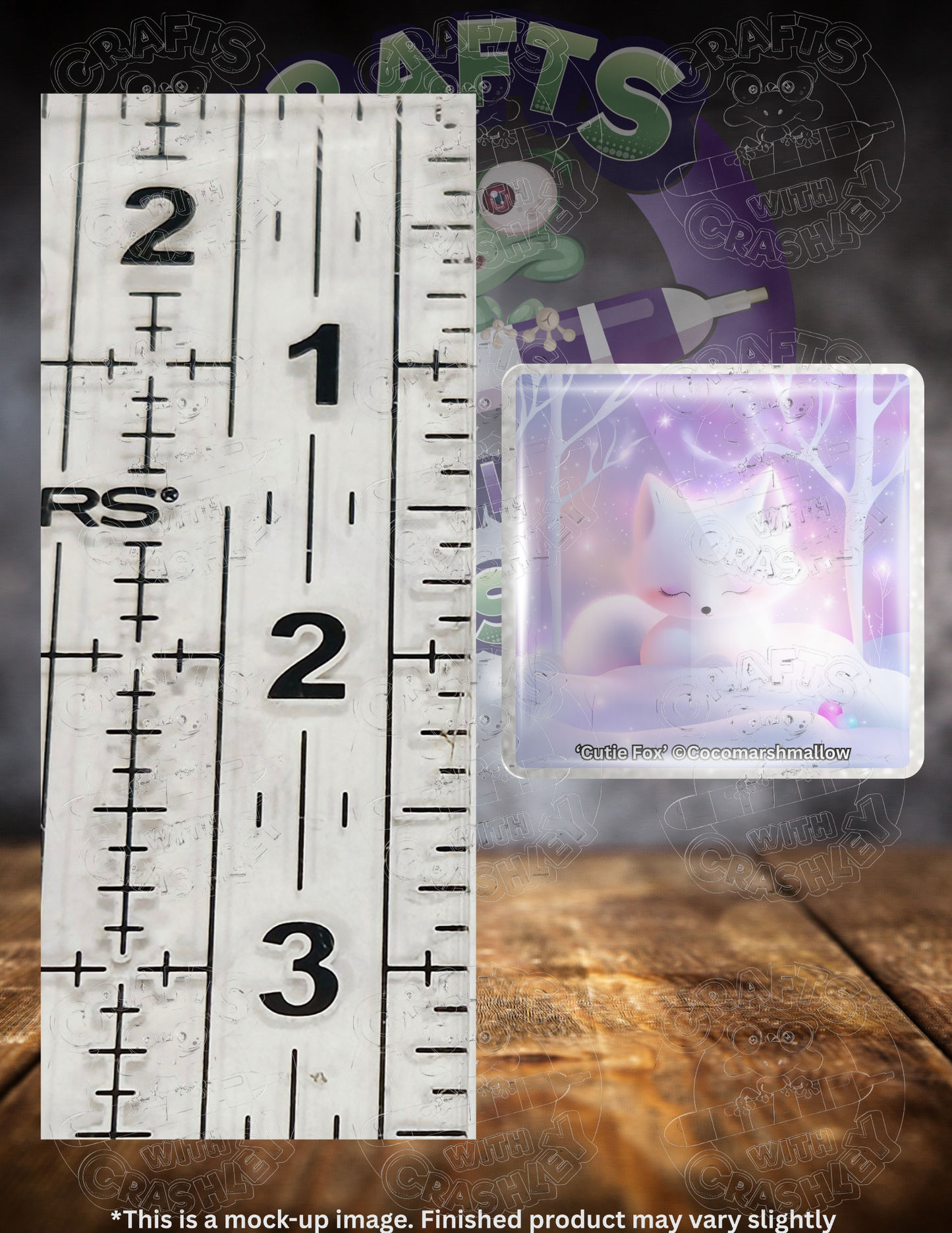 "Cutie Fox" by ©Cocomarshmallow Premium Accessories for Diamond Painting