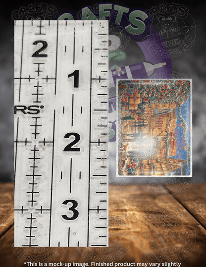 "Christmas at Town Square" by ©Chuck Pinson Premium Accessories for Diamond Painting