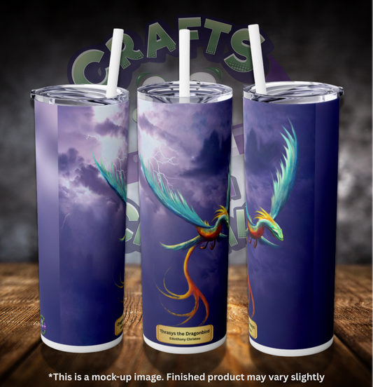Thrasys the Dragonbird by ©Anthony Christou 20oz Skinny Tumbler