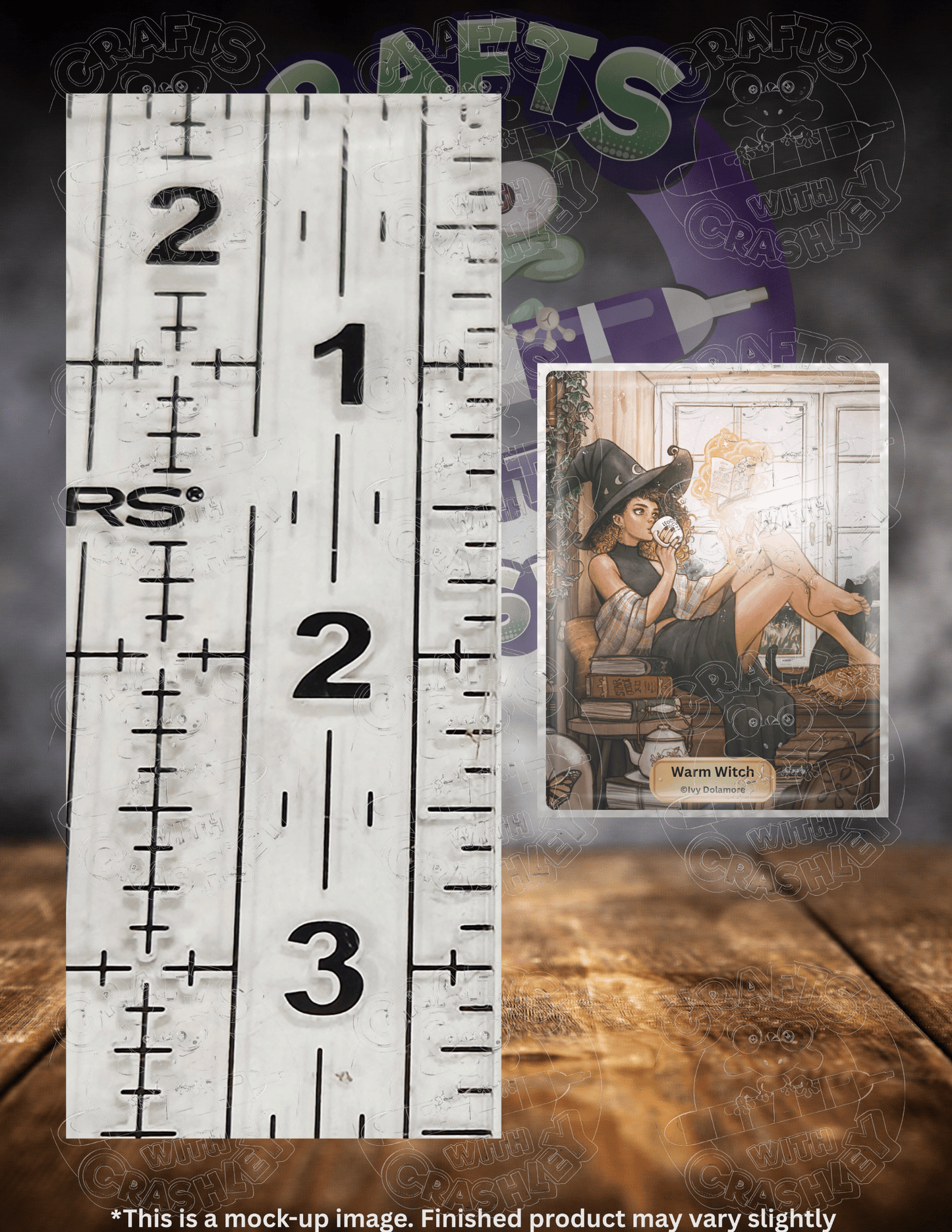 "Warm Witch" by ©Ivy Dolamore Premium Accessories for Diamond Painting