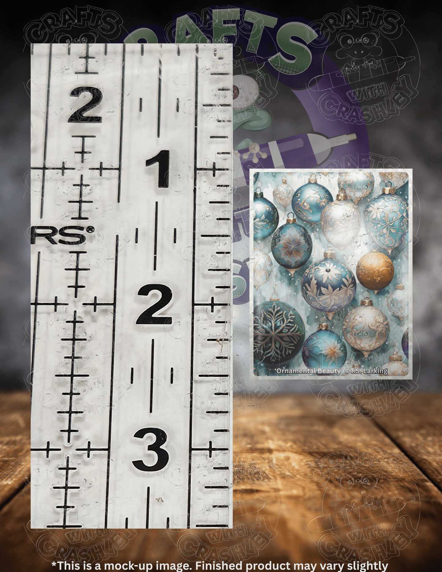 "Ornamental Beauty" by ©T.S. Larking Premium Accessories for Diamond Painting