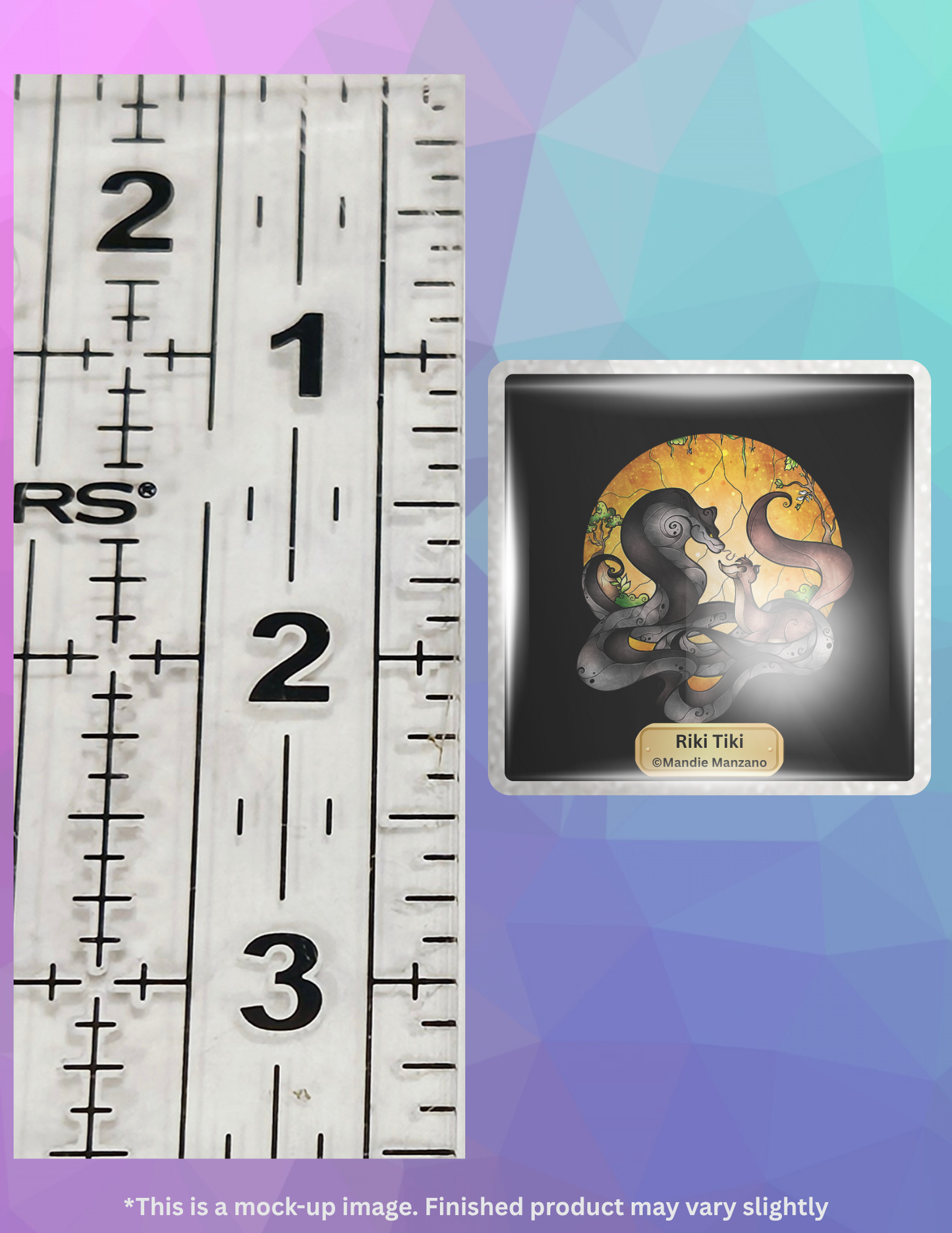 Riki Tiki by ©Mandie Manzano Limited Edition Coverminder