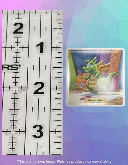 Cute as a Button by ©Randal Spangler Limited Edition Coverminder