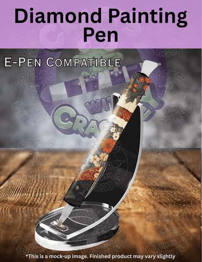 "Poinsettia Stocking" Premium Accessories for Diamond Painting