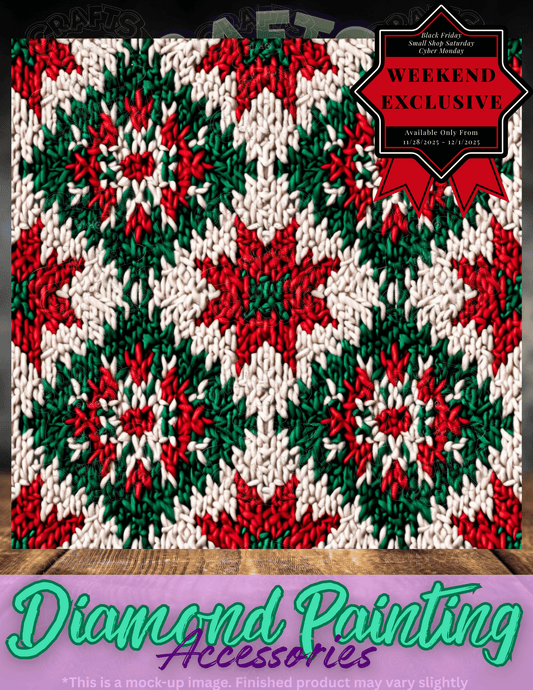 "Holiday Crochet" Premium Accessories for Diamond Painting