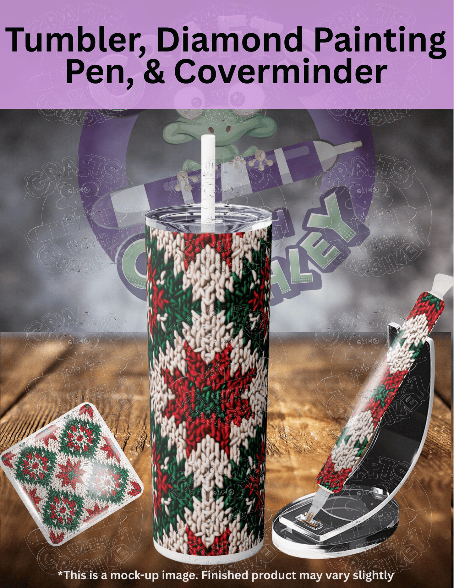 "Holiday Crochet" Premium Accessories for Diamond Painting