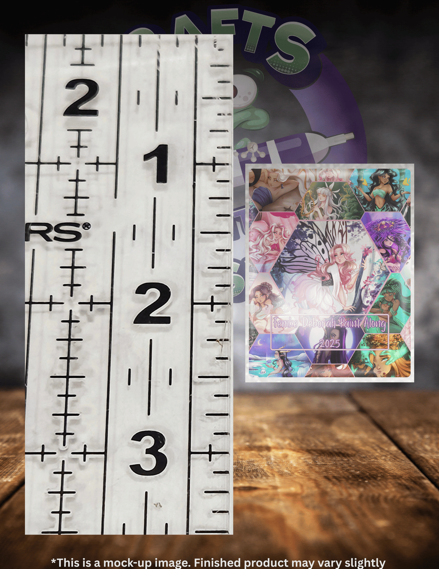 "Femke Deborah Paint Along 2025" by ©Femke Deborah Premium Accessories for Diamond Painting