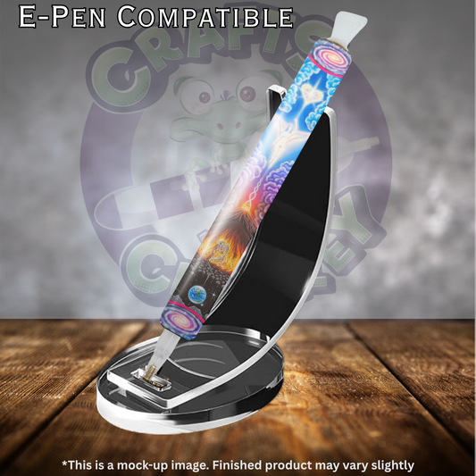 Escaping the Illusion of Hell by ©Becca Tindol Diamond Painting Pen