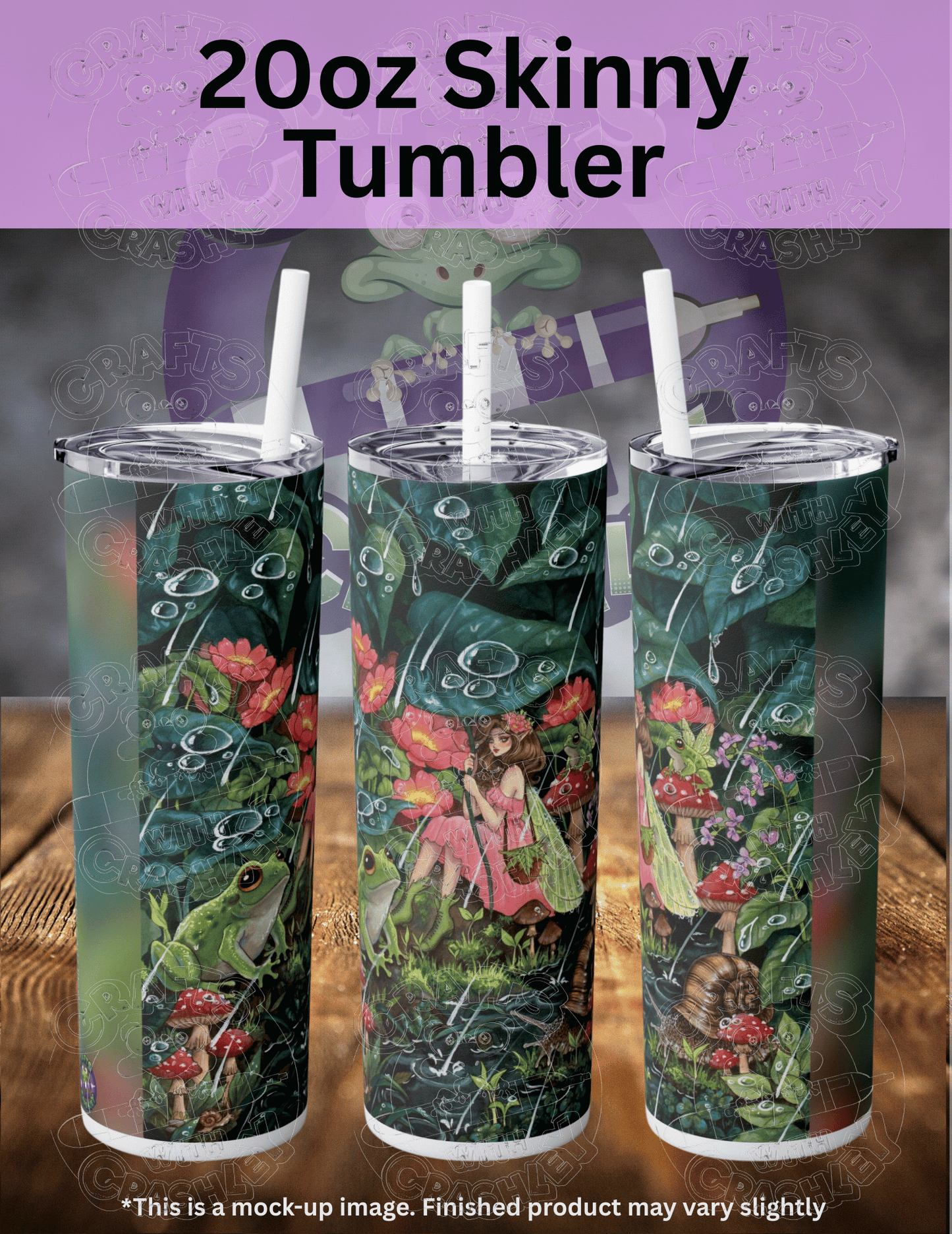 "Spring Rain" by ©Aria Illustration Premium Accessories for Diamond Painting