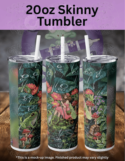 "Spring Rain" by ©Aria Illustration Premium Accessories for Diamond Painting