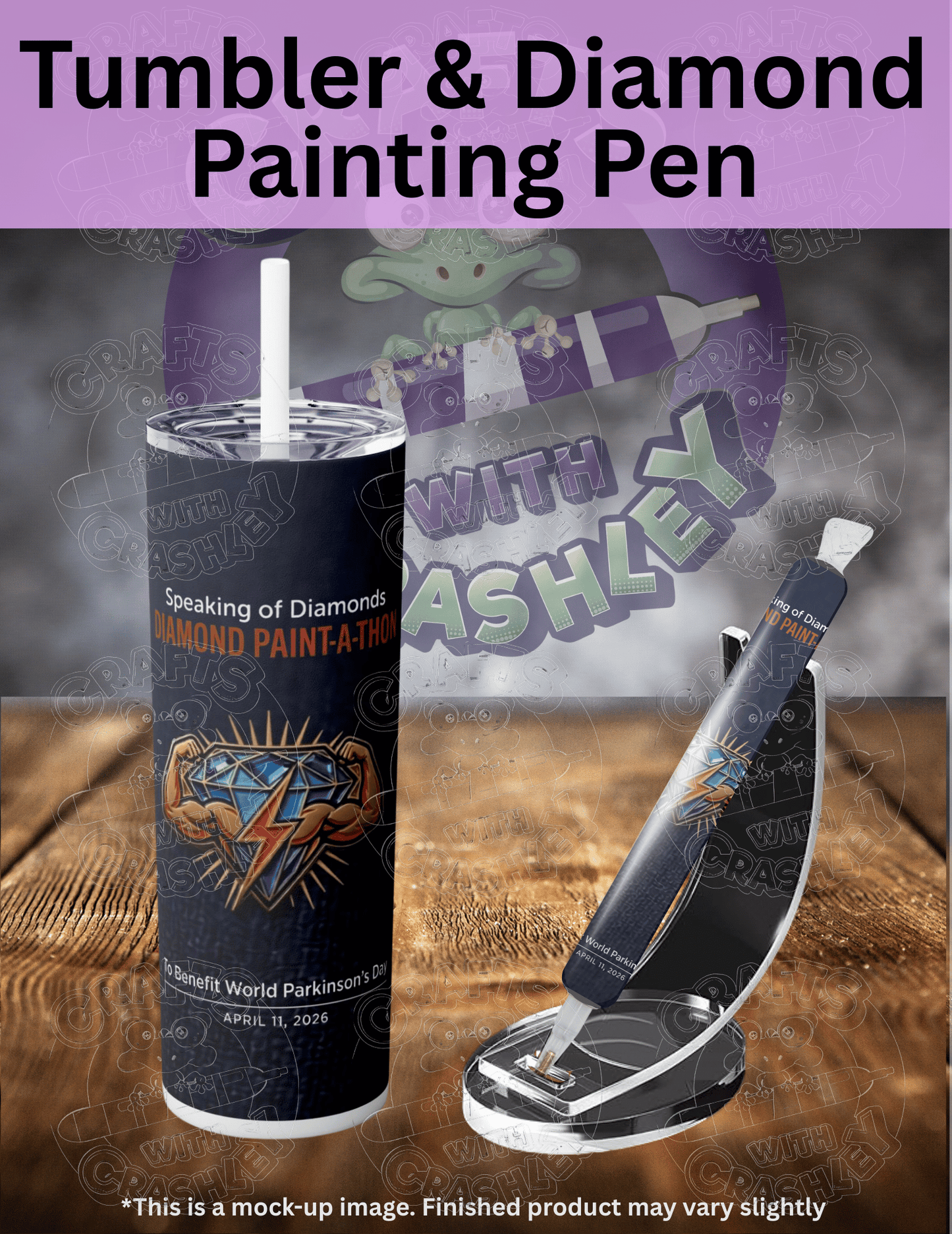 "Paint Away Parkinsons 2026" Premium Accessories for Diamond Painting