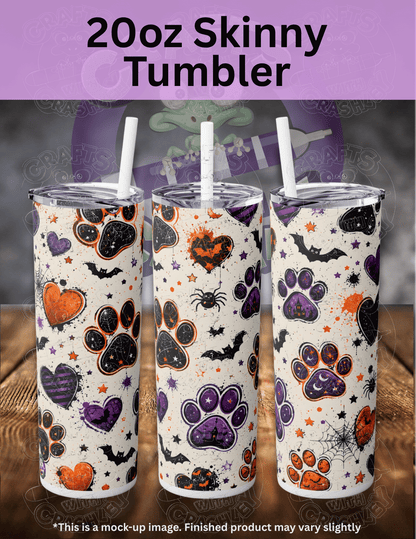 "Spooky Paw Prints" Premium Accessories for Diamond Painting