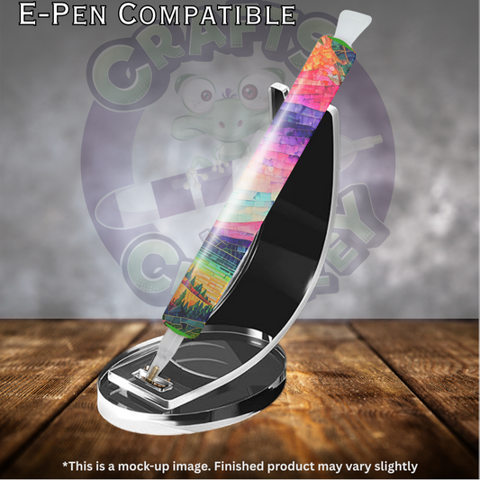 Magic Land Mosaic Landscape by ©Peggy Collins Diamond Painting Pen