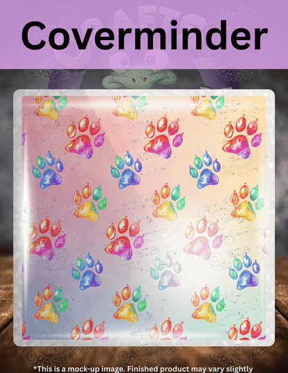 "Rainbow Paw Prints" Premium Accessories for Diamond Painting