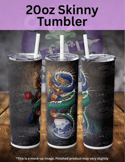 "Sake Dragon" by ©Stanley Morrison Premium Accessories for Diamond Painting