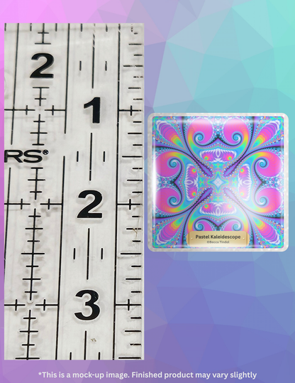 Pastel Kaleidoscope by ©Becca Tindol Limited Edition Coverminder