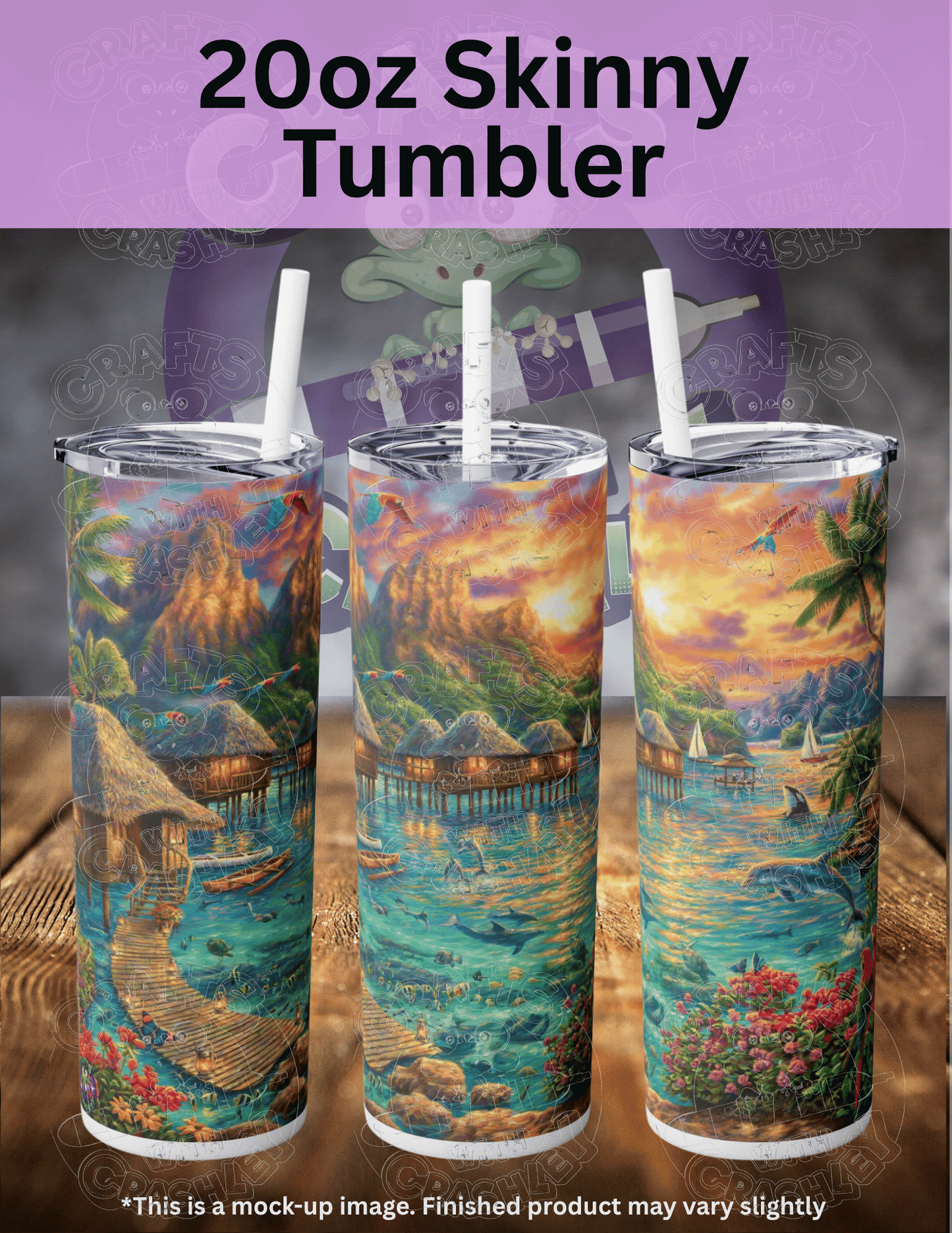 "Tropical Oasis" by ©Chuck Pinson Premium Accessories for Diamond Painting