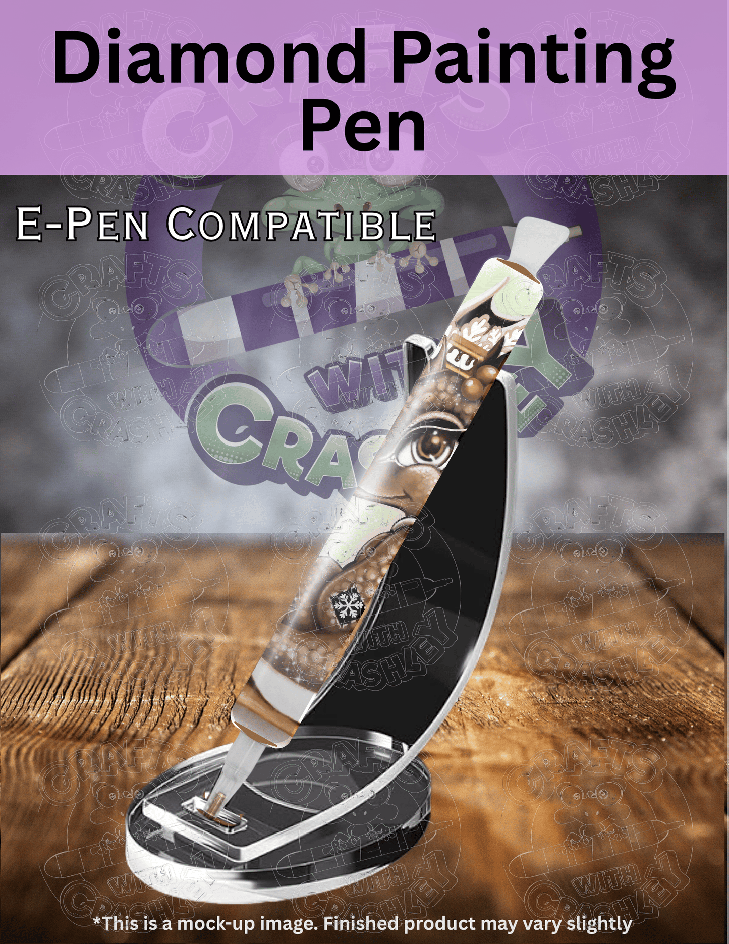 "Hot Cocoa n' S'mores Lil Dragon" by ©Sheena Pike Premium Accessories for Diamond Painting