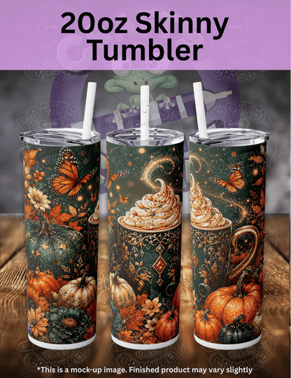 "Cozy Fall Latte" Premium Accessories for Diamond Painting