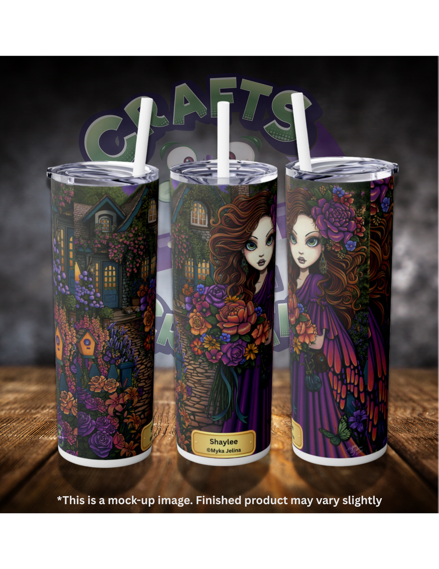 Shaylee by ©Myka Jelina 20oz Skinny Tumbler