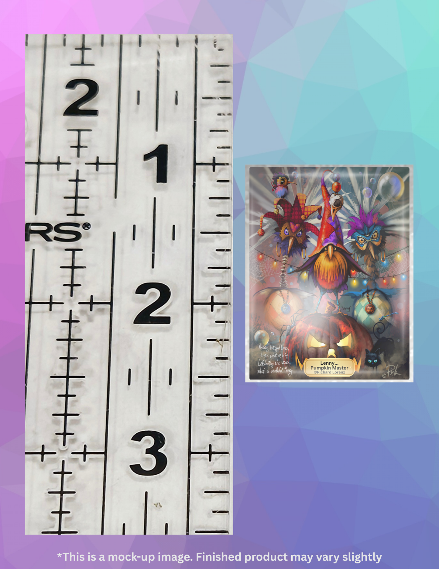 Lenny... Pumpkin Master by ©Richard Lorenz Limited Edition Coverminder