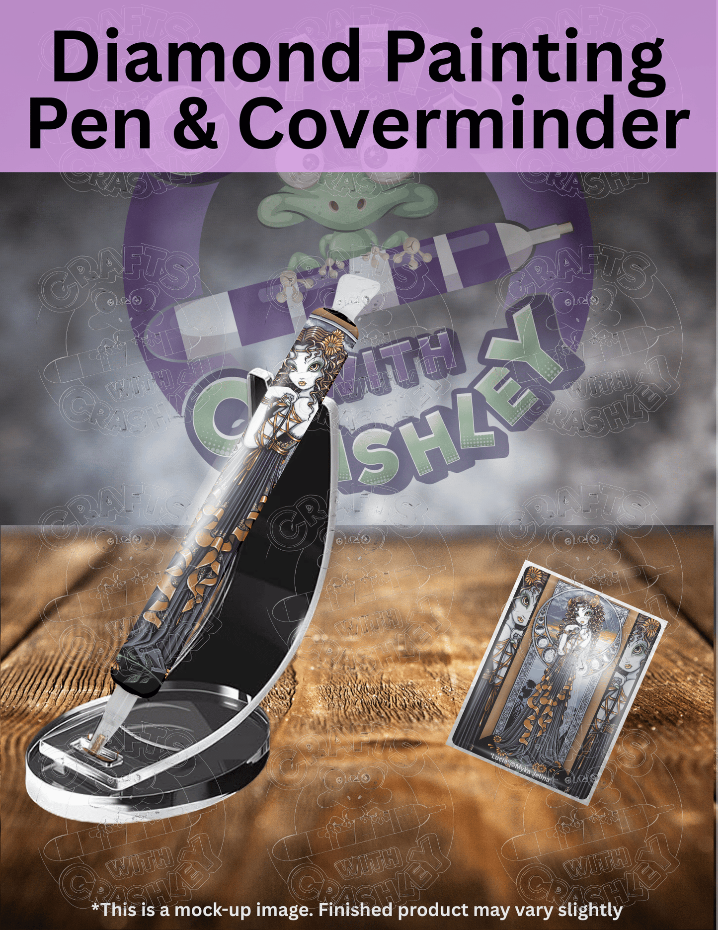 "Lucia" by ©Myka Jelina Premium Accessories for Diamond Painting