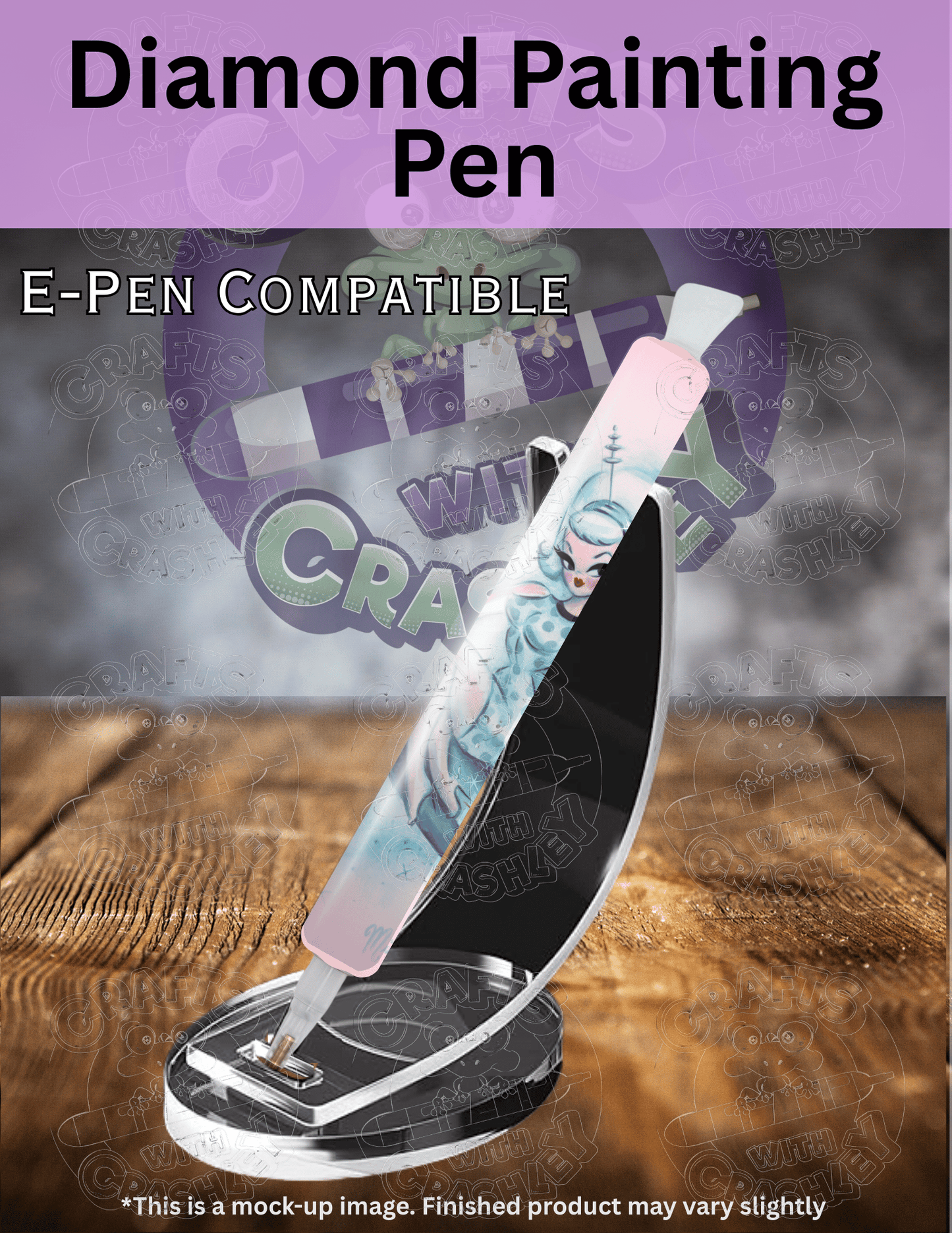 "Destination Palm Springs" by ©Miss Fluff Premium Accessories for Diamond Painting