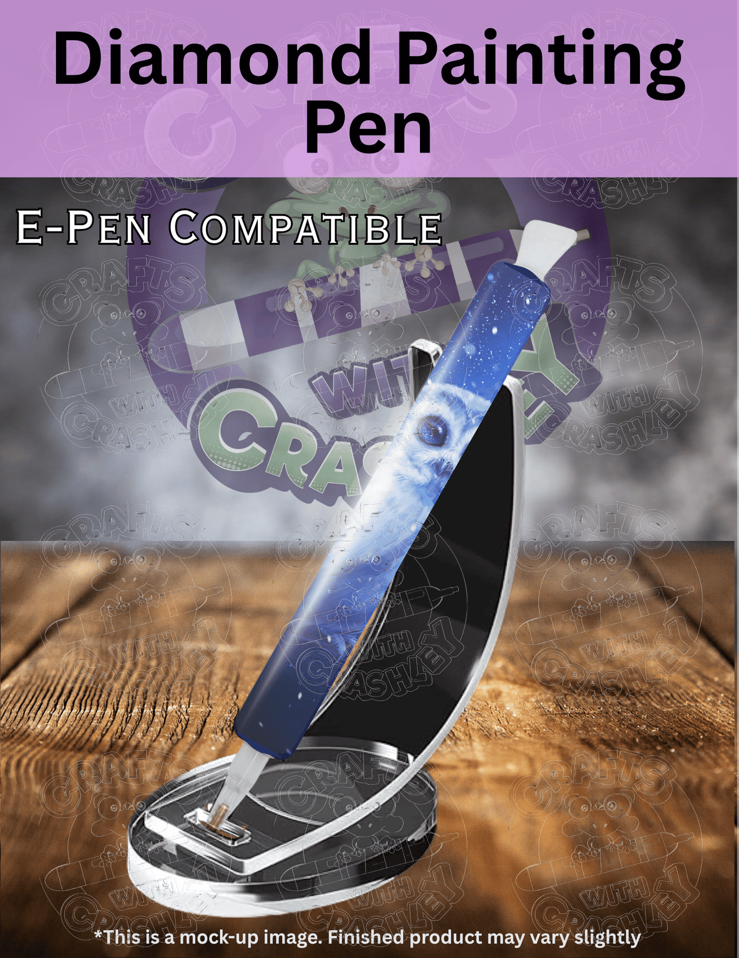 "Snowy Owl" by ©Aria Illustration Premium Accessories for Diamond Painting