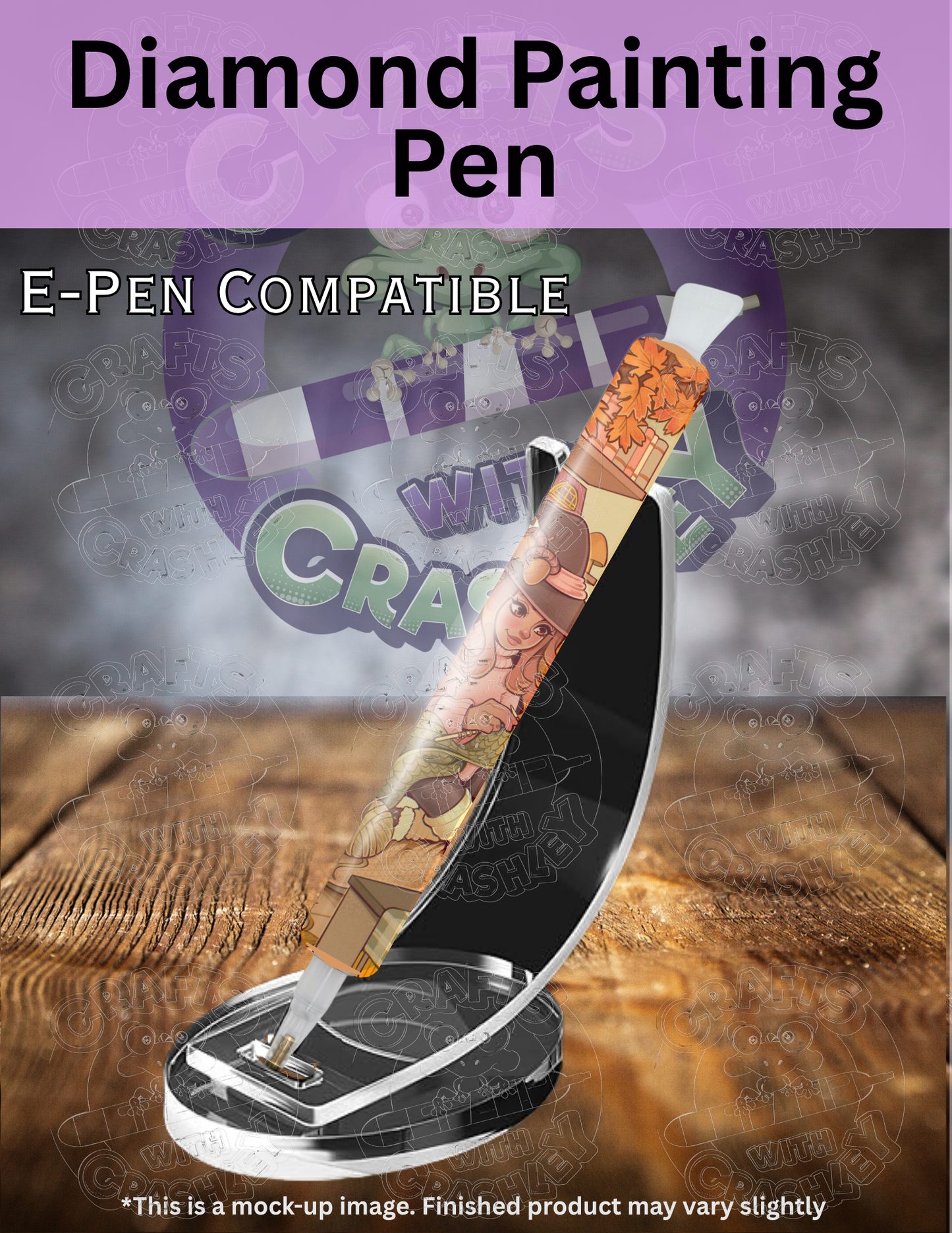 "Knitting Witch" by ©Mrs Butter D Premium Accessories for Diamond Painting