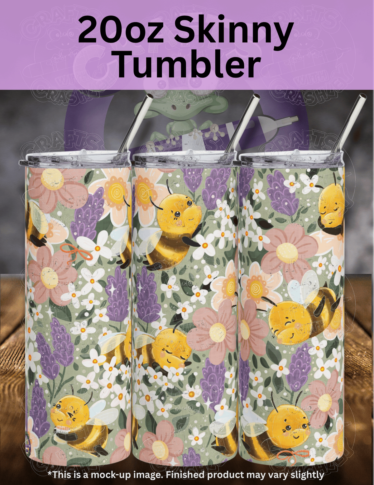 "Bee Bee Bumble Bee" by ©Karii Creates Premium Accessories for Diamond Painting