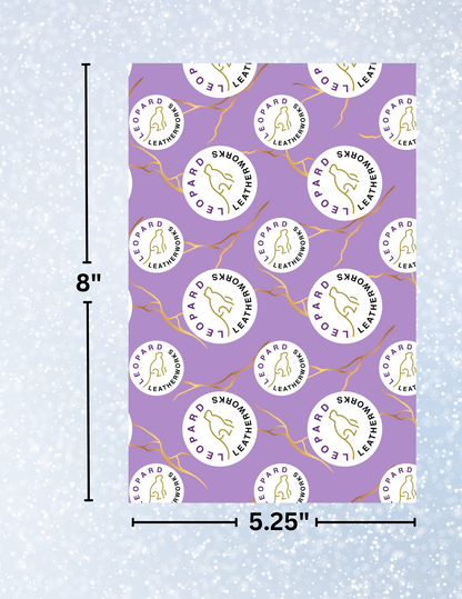 "Leopard Leatherworks 1" Decorative Diamond Painting Release Papers