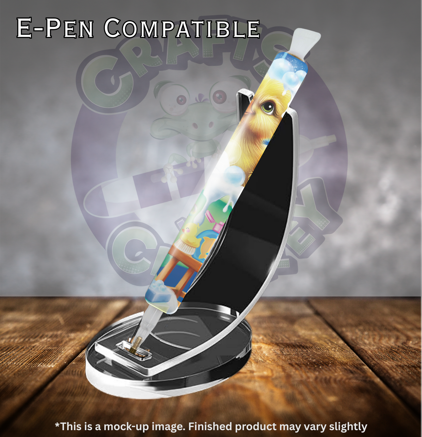 Scrub a Dub Duckling By ©Sheena Pike Diamond Painting Pen